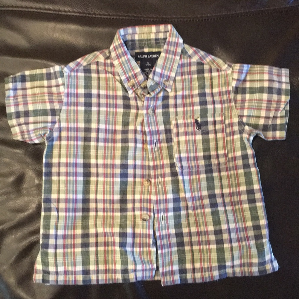 Ralph Lauren polo shirt size 6-12 months